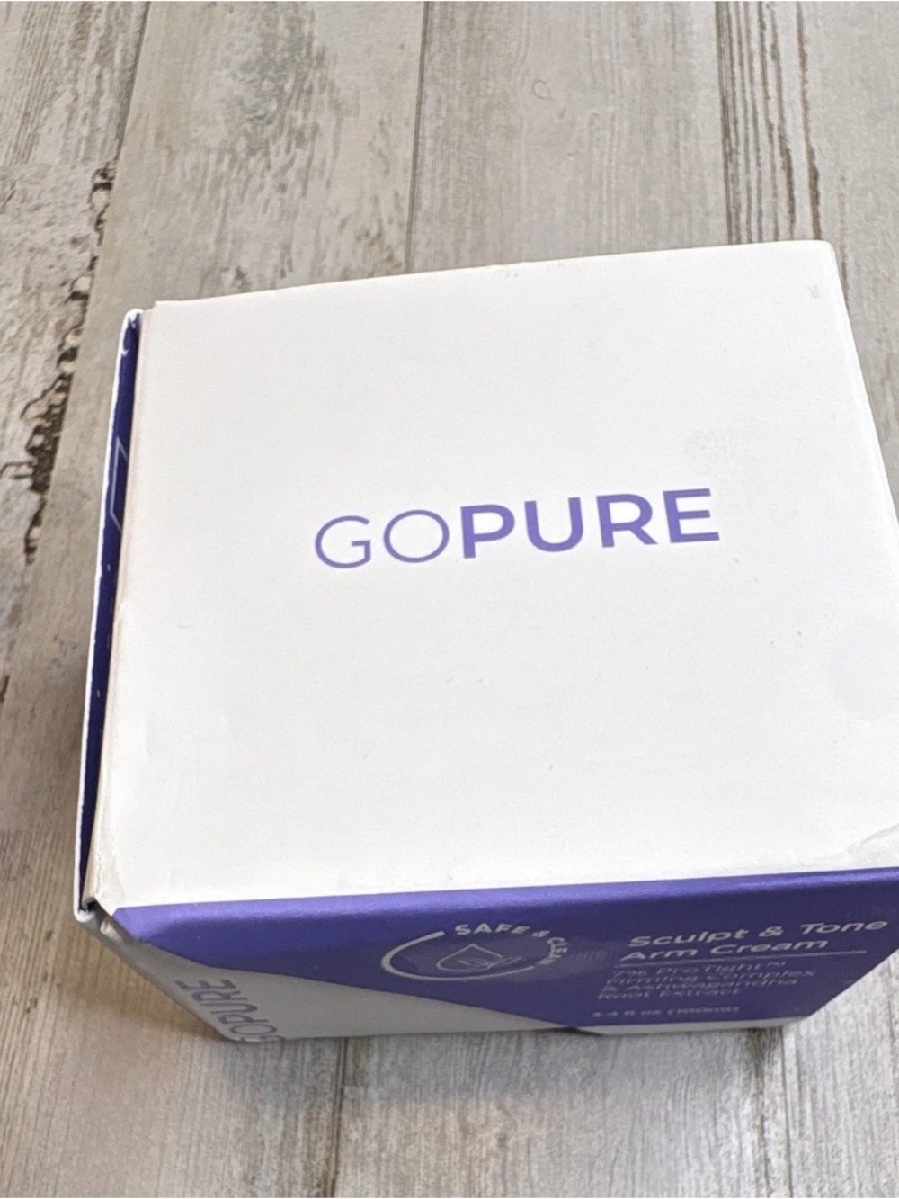 goPure Sculpt & Tone Arm Cream Firming 3.4 fl oz 7% ProTight Ashwagandha - Picture 14 of 14